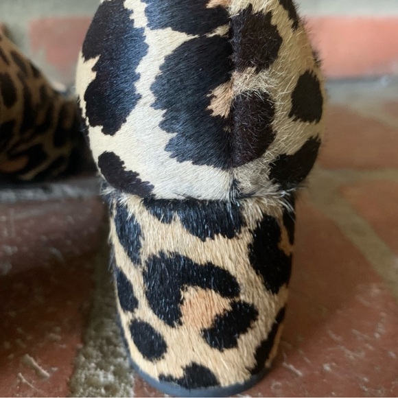 Kate Spade Beverly Leopard Print hair on hide Pumps Sz 11 Worn twice - Picture 9 of 9
